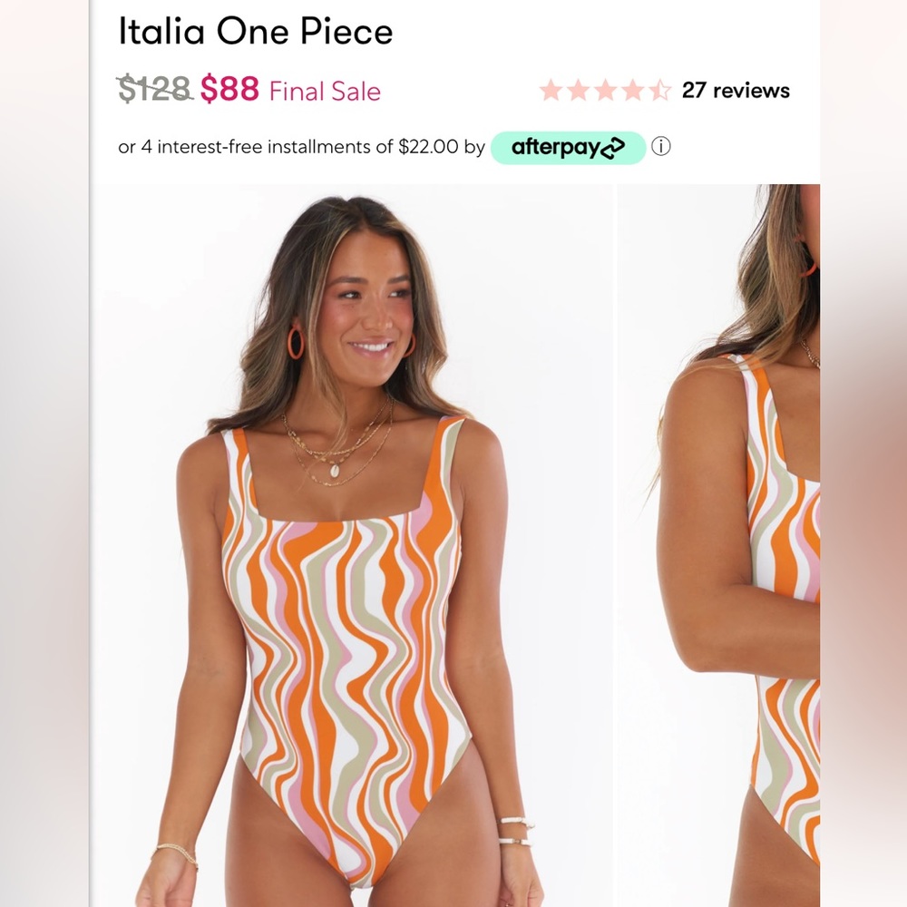 Brand New Show Me Your Mumu Italia One Piece